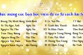 Chúc mừng các bạn có tư cách tuần 3 tháng 9