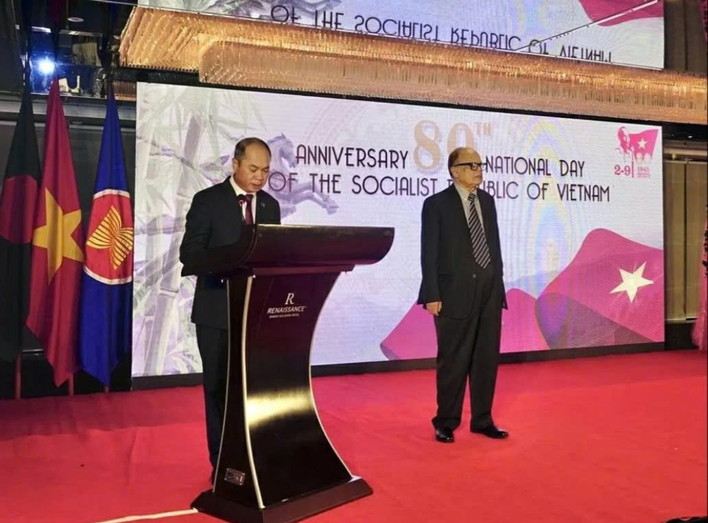 Trang trọng lễ kỷ niệm 80 năm Quốc khánh Việt Nam tại Bangladesh