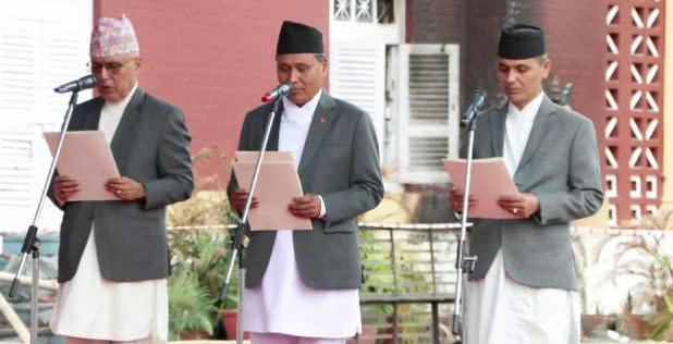 Thủ tướng lâm thời Nepal chọn 3 thành viên Nội các