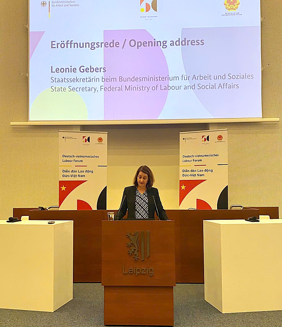 Khai mạc Diễn đàn Lao động Đức - Việt Nam.