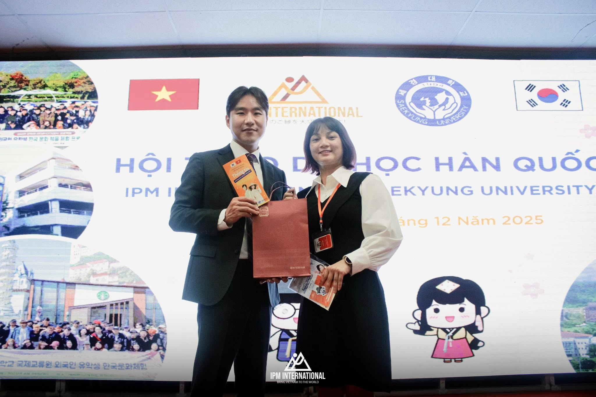 IPM HỒ CHÍ MINH PHỐI HỢP TỔ CHỨC THÀNH CÔNG HỘI THẢO DU HỌC HÀN QUỐC NĂM 2025