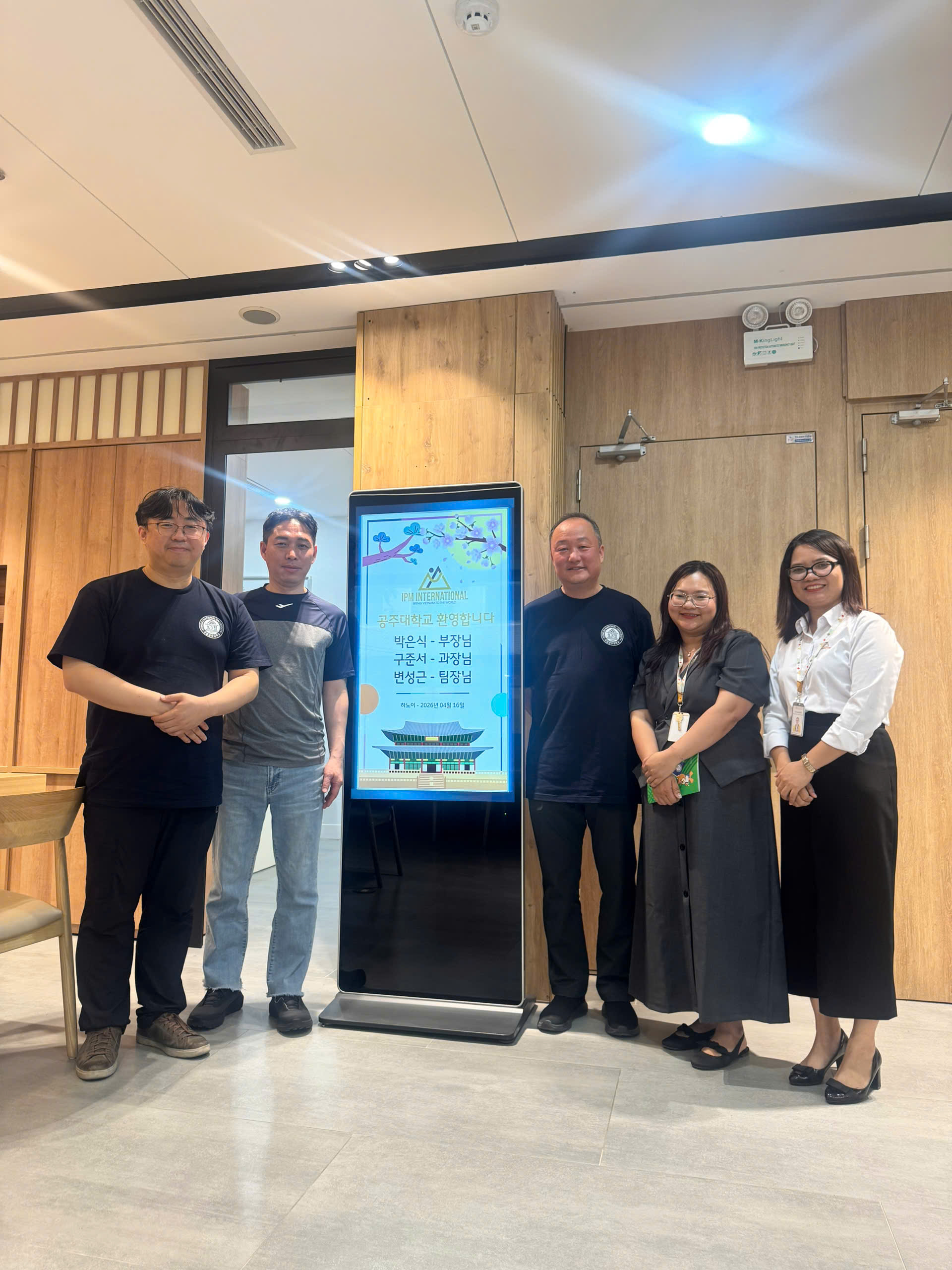 ĐẠI HỌC QUỐC GIA KONGJU (KNU) KẾT NỐI HỢP TÁC CÙNG DU HỌC QUỐC TẾ IPM