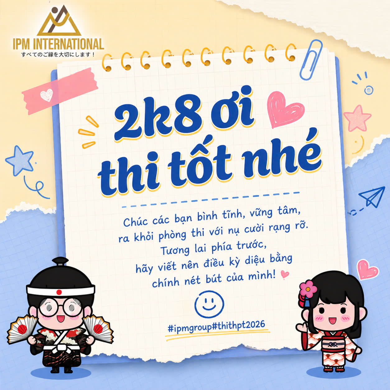 IPM KHỞI ĐỘNG CHƯƠNG TRÌNH “CÙNG IPM TIẾP SỨC MÙA THI 2026”...